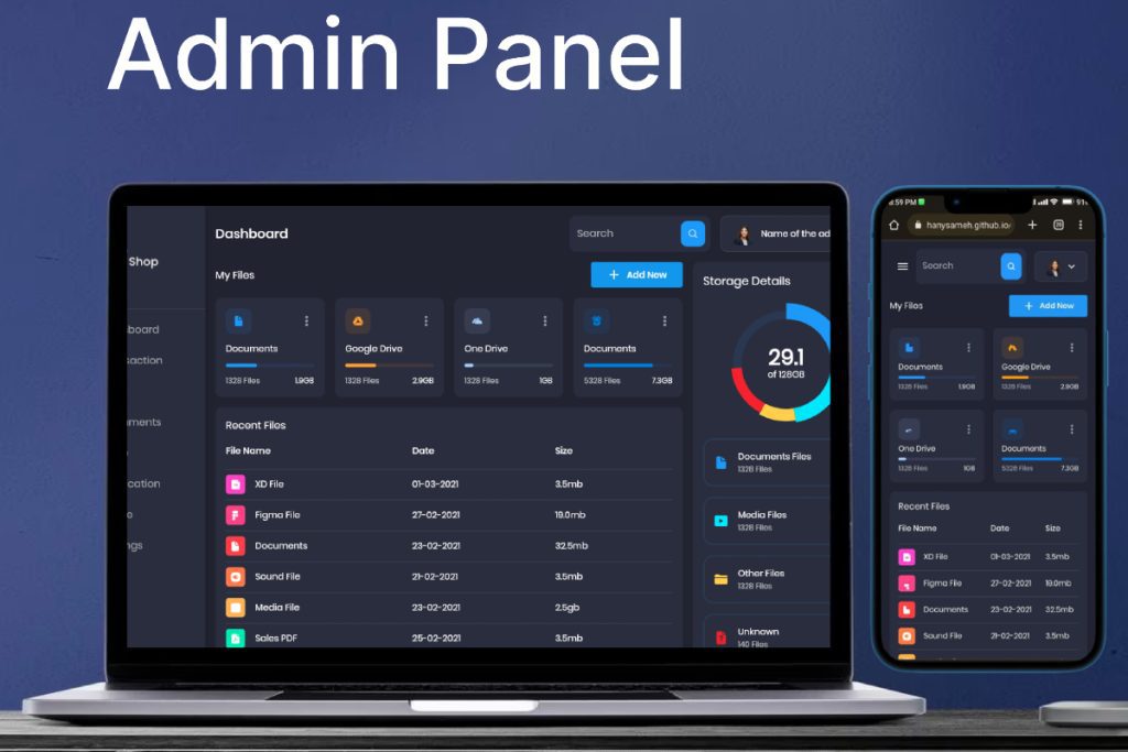 Admin Panel